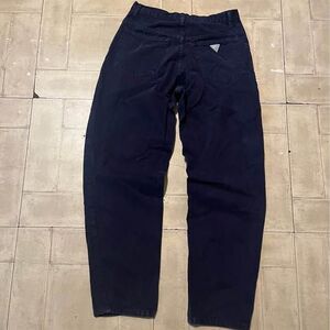 Vintage guess navy blue jeans size 28x28.5
